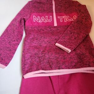 NAUTICA pull over with pants girls 2T